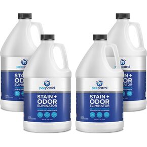 peepatrol Pet Stain + Odor Eliminator - 32 oz Spray Bottle - Professional Strength Advanced Formula Tackles Biological Messes on Fabric, Carpet, and More