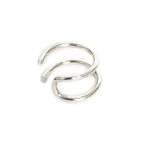 Double Ear Cuff for Women Non Piercing Cuff Gold Filled Earrings Wrap (gold-filled)