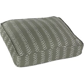 Molly Mutt Medium to Large Dog Bed Cover- Forever Young Print - Measures 27"X36"X5’’ - 100% Cotton - Durable - Breathable - Sustainable - Machine Washable Dog Bed Cover (Dd82b)