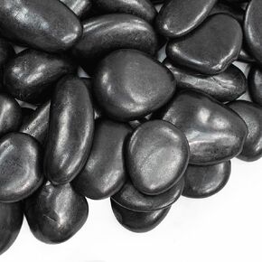 5lbs Large Pebbles for Indoor Plants, 2-3 Inch Natural River Rocks for Aquarium, High Polished Decorative Stones for Vase Filler Fish Tank Landscaping, Mixed Color Garden