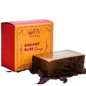 Rose Soap, Skin Brightening Soap All Natural Gentle Cleanser for All Skin Types. Fights Acne, Reduces Dark Spots & Fades Scars. Face & Body Cleanser for Men, Women & Teens. (1 Pack)