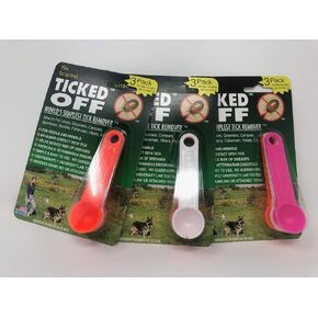 The Original Ticked Off Remover Three (3) Pack with Key Hole 9 Total Tools 3 Packs of 3
