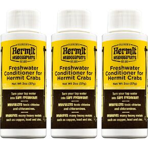 Fluker's Freshwater Conditioner for Hermit Crabs, 2-Ounce (3 Pack)