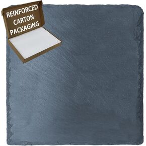 2 Pack Reptile Basking Platform 11.8“ × 6" + 4",Slate for Tortoise,Turtle Feeding Slate,Habitat Decor Accessories Basking Rocks for Bearded Dragons Chameleon Snake Frog Lizard Gecko