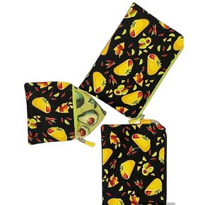 Taco Theme Coin Purse Pouch (Small)