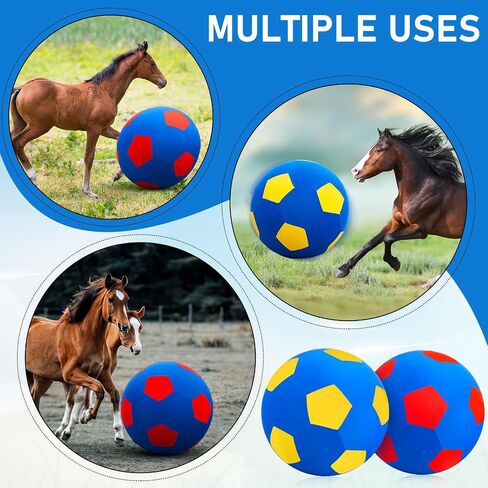 2 Pcs 40 Inch Horse Ball Cover Mega Ball Cover Play Balls Covers for Horses Herding Ball Cover in Saudi Arabia