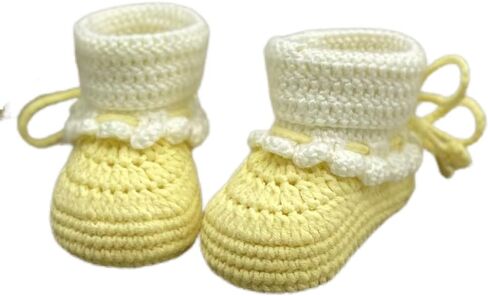 baby shoes hand knitted baby shoes (10cm, pink) in Saudi Arabia