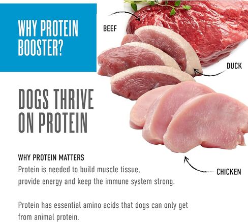 Tiki Dog Born Carnivore Protein Booster Dog Food Topper, Variety Pack, 2.1 oz. Pouch (12 Count) in Saudi Arabia