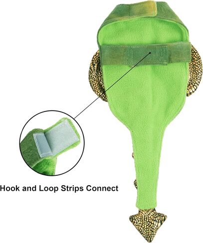 ADOGGYGO Bearded Dragon Harness Leash Set, Lizard Dragon Costume Adjustable Lizard Dinosaur Leash Harness for Bearded Dragon Reptiles (Green, Small) in Saudi Arabia