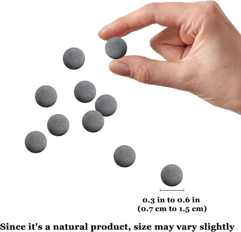 SunGrow Calcium-Rich Balls for Betta, Water Conditioner with Over 30 Beneficial Elements, Freshwater Fish Tank Decorations, 10 Pcs per Pack in Kuwait