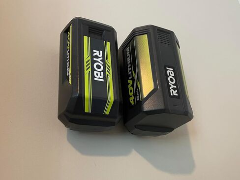 حامل بطارية مزدوج على الحائط لبطاريات Ryobi 40V - حامل بطارية لبطاريتين Ryobi للأدوات اللاسلكية لتخزين البطاريات in Saudi Arabia
