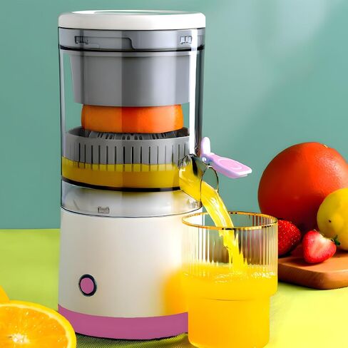 Electric Citrus Juicer, Citrus Juicer with USB Cable, Easy to Clean Portable Juicer for Fresh Orange Juice, Squeeze Orange, Lemon, Kiwi and Grapefruit Juice in Saudi Arabia