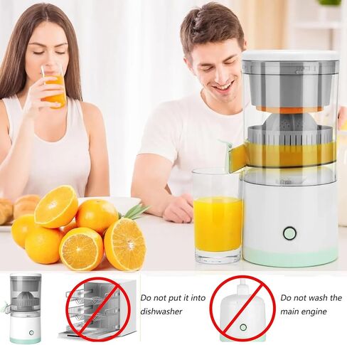 Electric Citrus Juicer, Citrus Juicer with USB Cable, Easy to Clean Portable Juicer for Fresh Orange Juice, Squeeze Orange, Lemon, Kiwi and Grapefruit Juice in Saudi Arabia