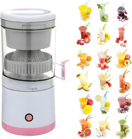 Electric Citrus Juicer, Citrus Juicer with USB Cable, Easy to Clean Portable Juicer for Fresh Orange Juice, Squeeze Orange, Lemon, Kiwi and Grapefruit Juice in Saudi Arabia