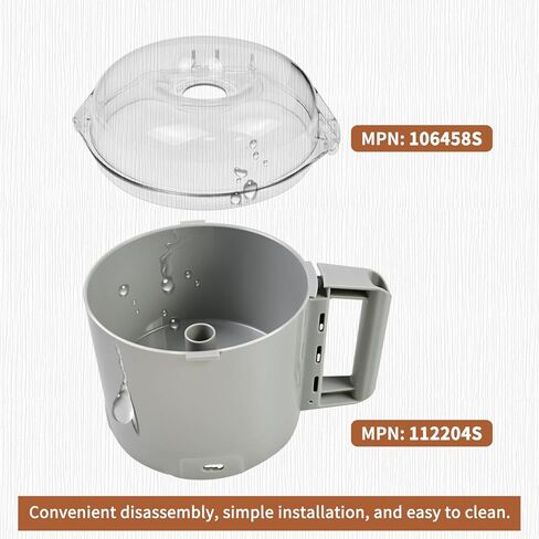 غطاء وعاء القطع 106458S ووعاء القطع 112204S المتوافق مع روبوت كوبيه R2 3L Gb in Kuwait