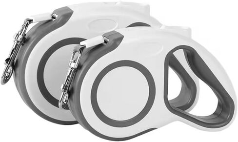 Time4Pets New Retractable Dog Leash Tangle-Free | 16ft Strong Nylon Tape | One-Handed Braking System | Supports up to 30 kg / 65 lb | 180° Non-Coiling and Non-Clamping Tape in Saudi Arabia