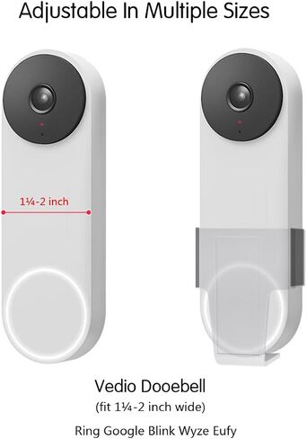 Do Not Disturb Doorbell Button Cover, Compatible with Doorbell Pro/Nest Doorbell, Please Do Not Ring Signs, Suitable for Undisturbed Napping, Baby Sleep, and Dog Barking 2 Pack in Saudi Arabia