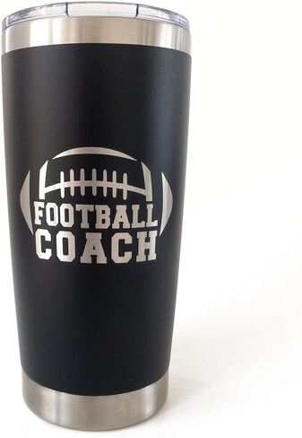 Football Coach Travel Mug, 20 oz Coach Tumbler, Football Coaching Gifts for Him in Saudi Arabia