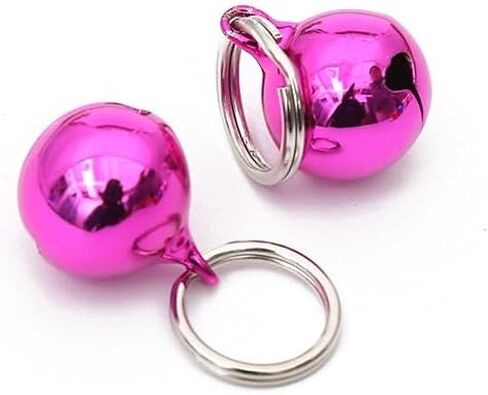 24 Sets Multicolour Cat Bells Dog Bells Cat Dog Collar Bell Cat Bells for Cat and Accessories Charms Training Dog Collar Pendant for Indoor Dogs Cats Pets DIY Crafts Collars, Harnesses and Leashes in Saudi Arabia