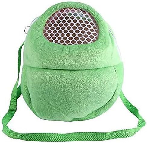 Guinea pig Carrier Portable Travel Bag, Warm and Breathable Outdoor Portable Tote Bag for Rat Hedgehog Chinchilla Sugar Glider Hamster Squirrel Small Animal (Green) in Saudi Arabia