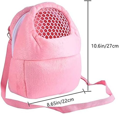 Guinea pig Carrier Portable Travel Bag, Warm and Breathable Outdoor Portable Tote Bag for Rat Hedgehog Chinchilla Sugar Glider Hamster Squirrel Small Animal (Green) in Saudi Arabia