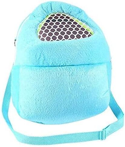 حقيبة سفر محمولة لحمل خنزير غينيا، حقيبة حمل محمولة دافئة وجيدة التهوية للاستخدام الخارجي للفئران القنفذ شينشيلا السكر المنزلق الهامستر السنجاب حيوان صغير (أخضر) in Kuwait