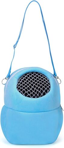 حقيبة سفر محمولة لحمل خنزير غينيا، حقيبة حمل محمولة دافئة وجيدة التهوية للاستخدام الخارجي للفئران القنفذ شينشيلا السكر المنزلق الهامستر السنجاب حيوان صغير (أخضر) in Kuwait