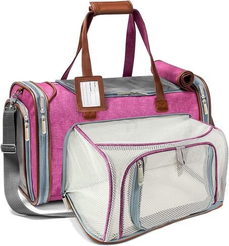 Mr. Peanut's Gold Series Big Apple XL Expandable Pet Carrier V3.0 (Deja Blue) in Kuwait
