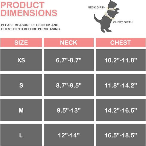 MoNiBloom Soft Cat Harness for Walking Escape Proof and Travel, Kitten Adjustable Breathable Vest Harness - Black, S in Saudi Arabia