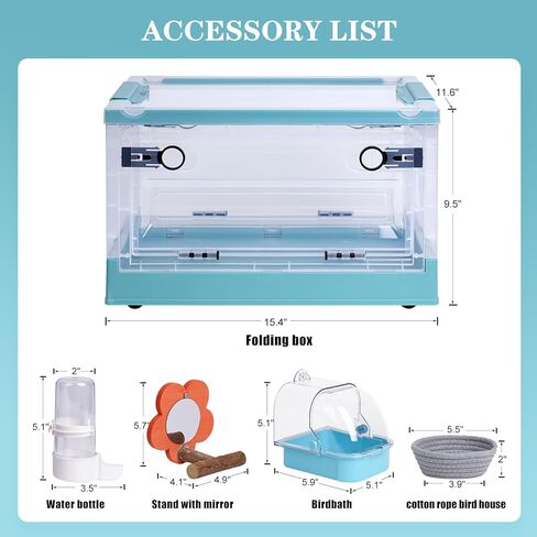 حامل الطيور قفص السفر المحمولة الببغاء قفص السفر كبير الطيور الناقل حقيبة الظهر مربع تنفس قفص الطيور لكوكاتيل الببغاء الببغاء الببغاء الخد الأخضر كونور Lovebird طويل الذيل الطيور in Kuwait