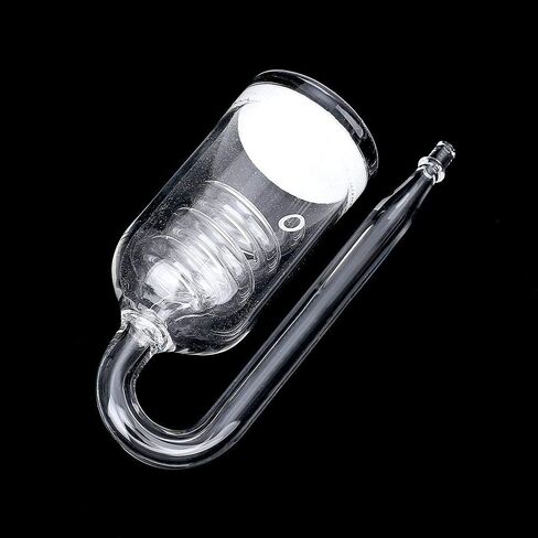 CO2 Diffuser, 3 Spiro Glass CO2 Diffuser, Glass Reactor for Aquarium Plants, Suitable for Tanks 15-50 Gal/60Liter - 200Liter (CO2 Diffuser-Spiral) in Saudi Arabia
