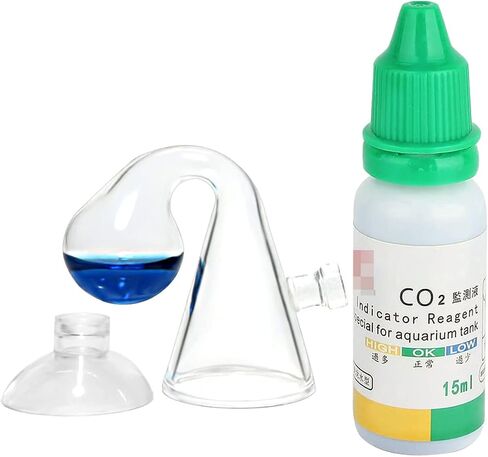 CO2 Diffuser, 3 Spiro Glass CO2 Diffuser, Glass Reactor for Aquarium Plants, Suitable for Tanks 15-50 Gal/60Liter - 200Liter (CO2 Diffuser-Spiral) in Saudi Arabia