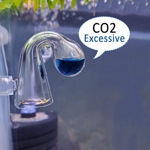 CO2 Diffuser, 3 Spiro Glass CO2 Diffuser, Glass Reactor for Aquarium Plants, Suitable for Tanks 15-50 Gal/60Liter - 200Liter (CO2 Diffuser-Spiral) in Saudi Arabia