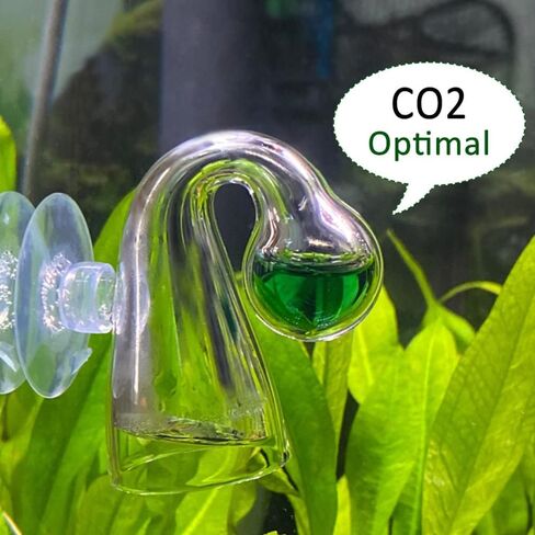 CO2 Diffuser, 3 Spiro Glass CO2 Diffuser, Glass Reactor for Aquarium Plants, Suitable for Tanks 15-50 Gal/60Liter - 200Liter (CO2 Diffuser-Spiral) in Saudi Arabia
