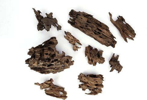 LANDEN Dragon Wood Natural Driftwood for Aquarium Freshwater Tank Reptile Habitats, 40L (4~12 inches, 9pcs) in Saudi Arabia