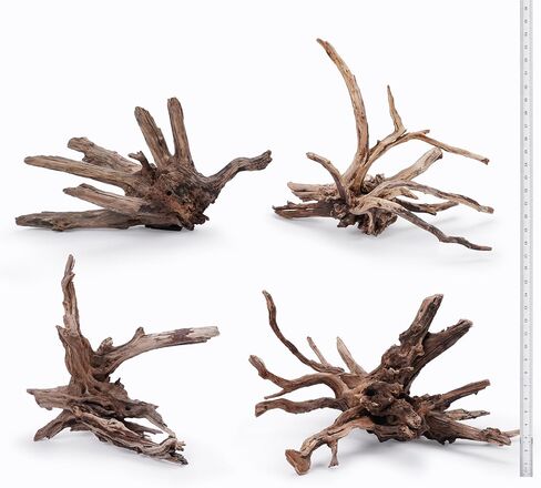 خشب التنين الطبيعي من LANDEN Dragon Wood لموائل الزواحف في خزان المياه العذبة، 40 لتر (4 ~ 12 بوصة، 9 قطع) in Kuwait