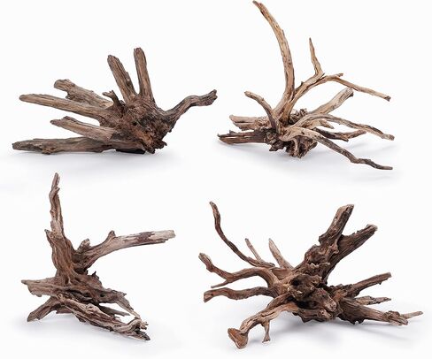 خشب التنين الطبيعي من LANDEN Dragon Wood لموائل الزواحف في خزان المياه العذبة، 40 لتر (4 ~ 12 بوصة، 9 قطع) in Kuwait