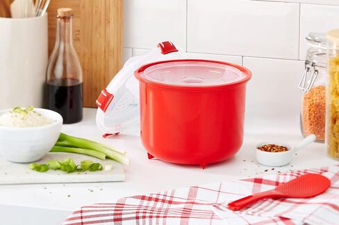 Sistema Microwave Collection Rice Cooker, 87.2 oz./2.6 L, Red in Saudi Arabia