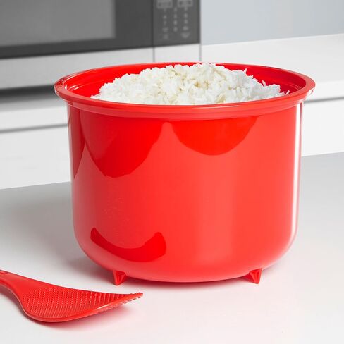 Sistema Microwave Collection Rice Cooker, 87.2 oz./2.6 L, Red in Saudi Arabia