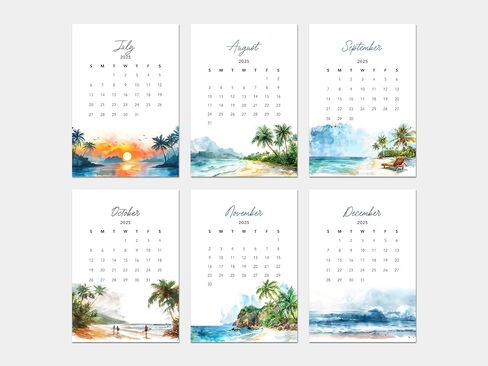 2025 Mini Office Desk Calendar | Acrylic Stand (Fly Fishing) in Saudi Arabia