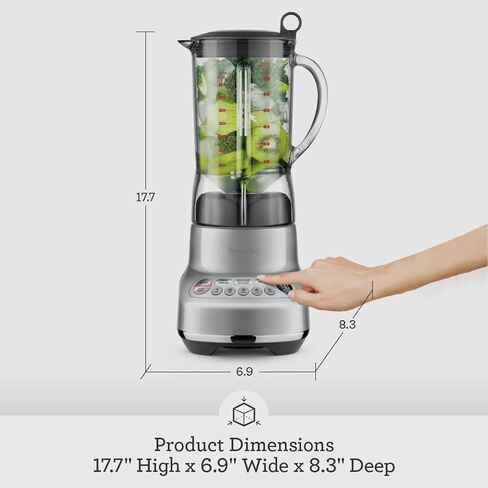 Breville the Fresh & Furious™ Blender, BBL620OYS, Oyster Shell in Kuwait