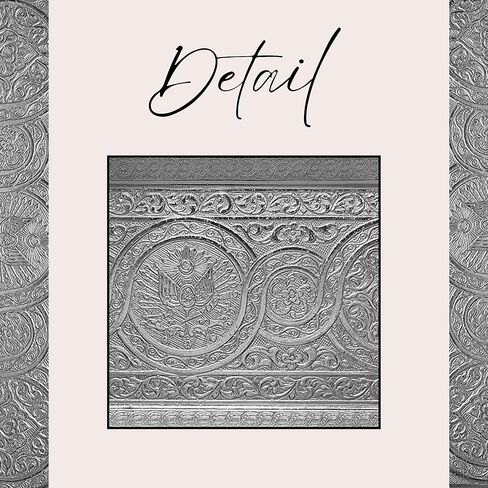 صواني تقديم مصنوعة يدوياً بزخارف تركية خاصة للنساء نمط عثماني - مستطيل (ذهبي) in Kuwait