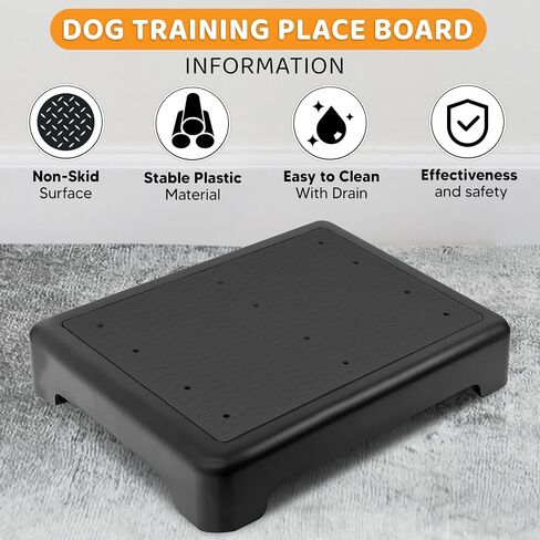 Dog Training Platform - Large Non-Skid Dog Place Board, Stackable & Portable Agility Training Equipment for Small & Medium Dogs, Durable Hunting Dog Trainer Stand in Saudi Arabia