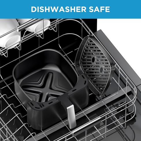 Midea Air Fryer 5.5 Quart with See-Thru Window, Heatexpress Rapid Air Technology, and 9 Preset Menus for Quick and Easy Meals in Kuwait