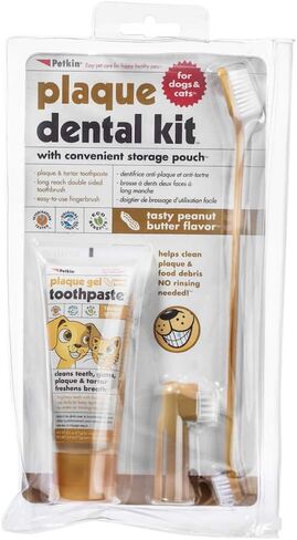 Petkin PK5398 Plaque Dental Kit-Peanut Butter in Kuwait