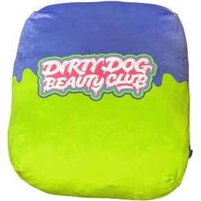 Dirty Dog Beauty Club - وسادة كبيرة للحيوانات الأليفة أنيقة ومريحة للكلاب، يمكن غسلها في الغسالة، ناعمة وداعمة ومتينة - تحسن جودة النوم - (23 × 21 بوصة)، كبيرة