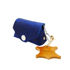 Handmade Genuine Leather Coin Purse, Snap Closure, Tiny (Camel, x)