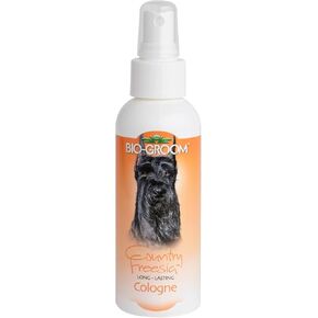 Bio-groom Country Freesia Dog Cologne – Deodorizing Spray, Dog Bathing Supplies, Puppy Wash, Cat & Dog Grooming Supplies, Cruelty-Free, Made in USA, Dog Perfume – 4 fl oz 1-Pack