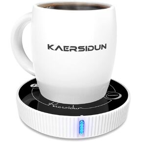 Coffee Mug Warmer, Coffee Warmers for Office Home Desk Use, with Gravity Switch Cup Warmer Thermostat Coaster for Hot Coffee Tea Espresso Candle Wax Milk
