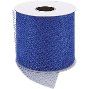 Falk Net Mesh Spool 3" wide 40 yd, Royal